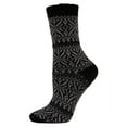 thumbnail image 1 of Legmogue Women's Traditional Cozy Snowflake Crew Socks - Womens - Female, 10-13, Tan, 1 of 5