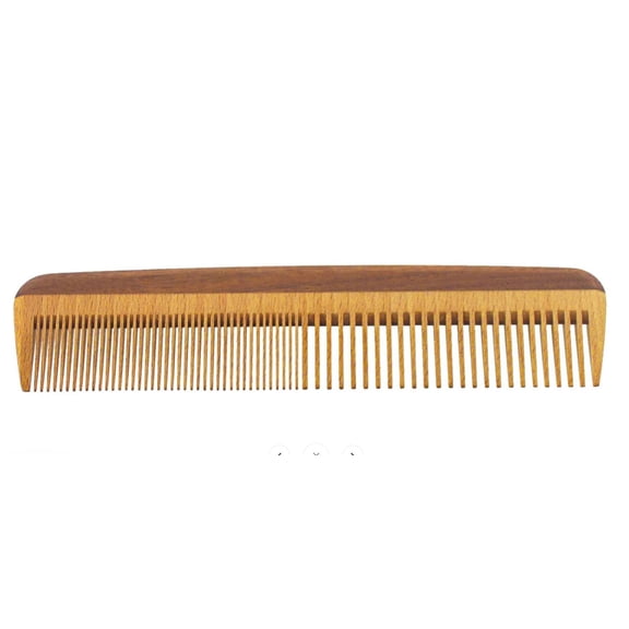 Legno Beech and Kotibe Wood Wide and Close Spread Tooth Comb