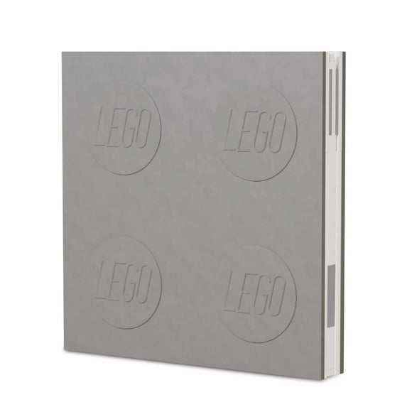 Lego 2.0 Locking Notebook with Gel Pen - Grey (Other)