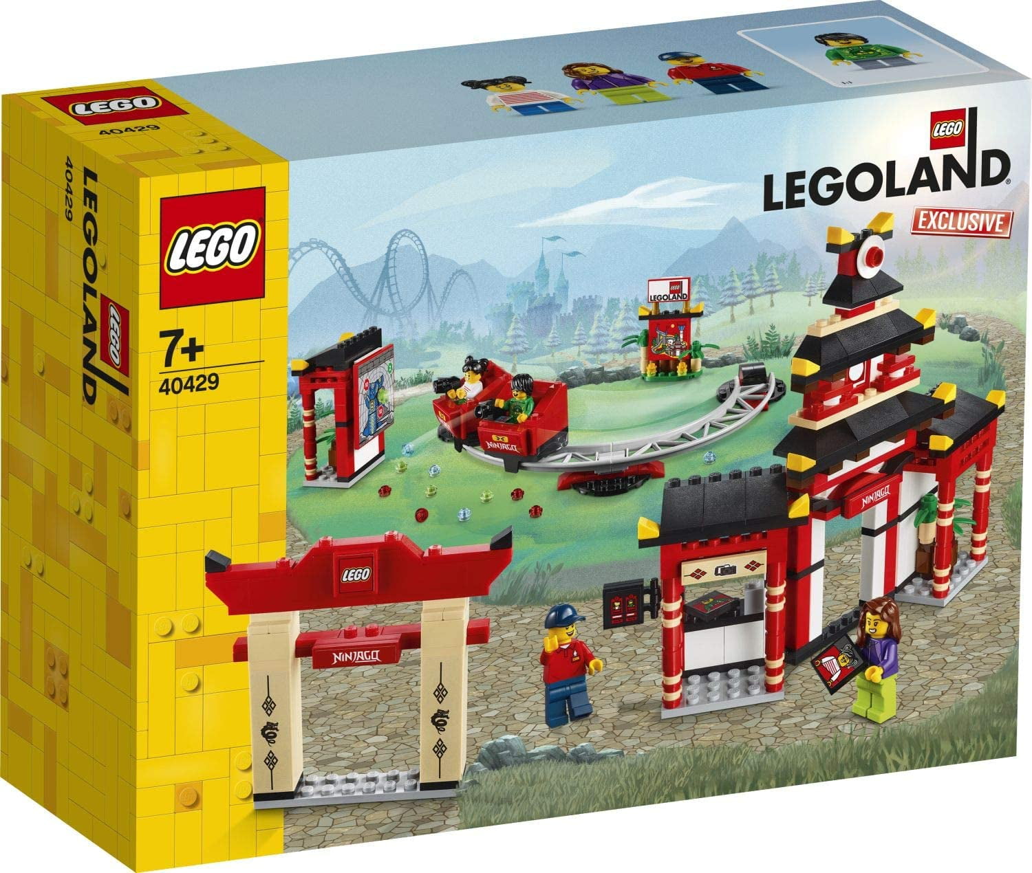LEGO Legoland Ninjago World 40429 Building Set with Roller-Coaster