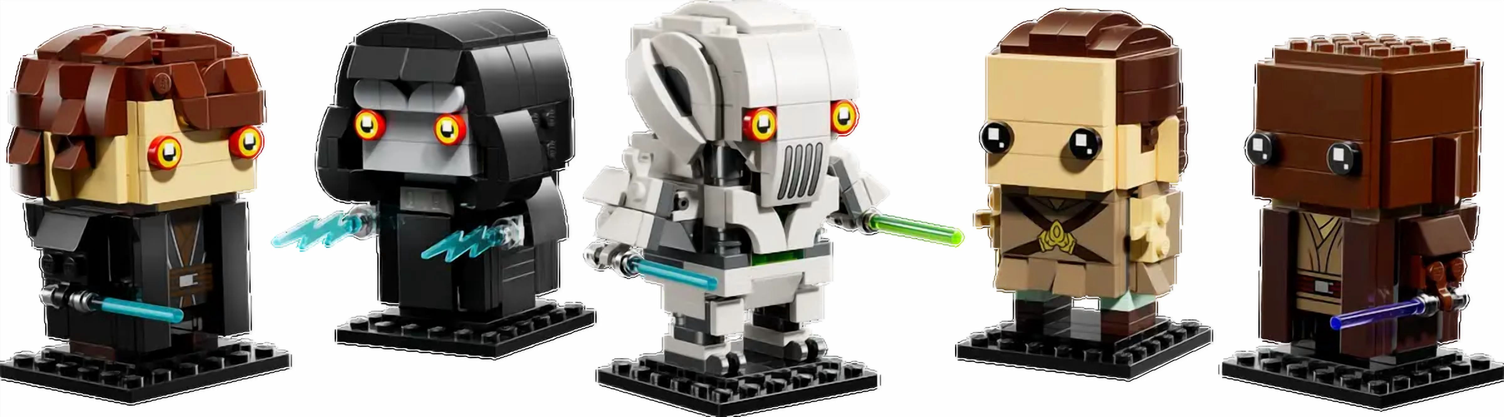 さら② LEGO Star Wars Brickheadz 40796 Heroes & Villains Revenge of the