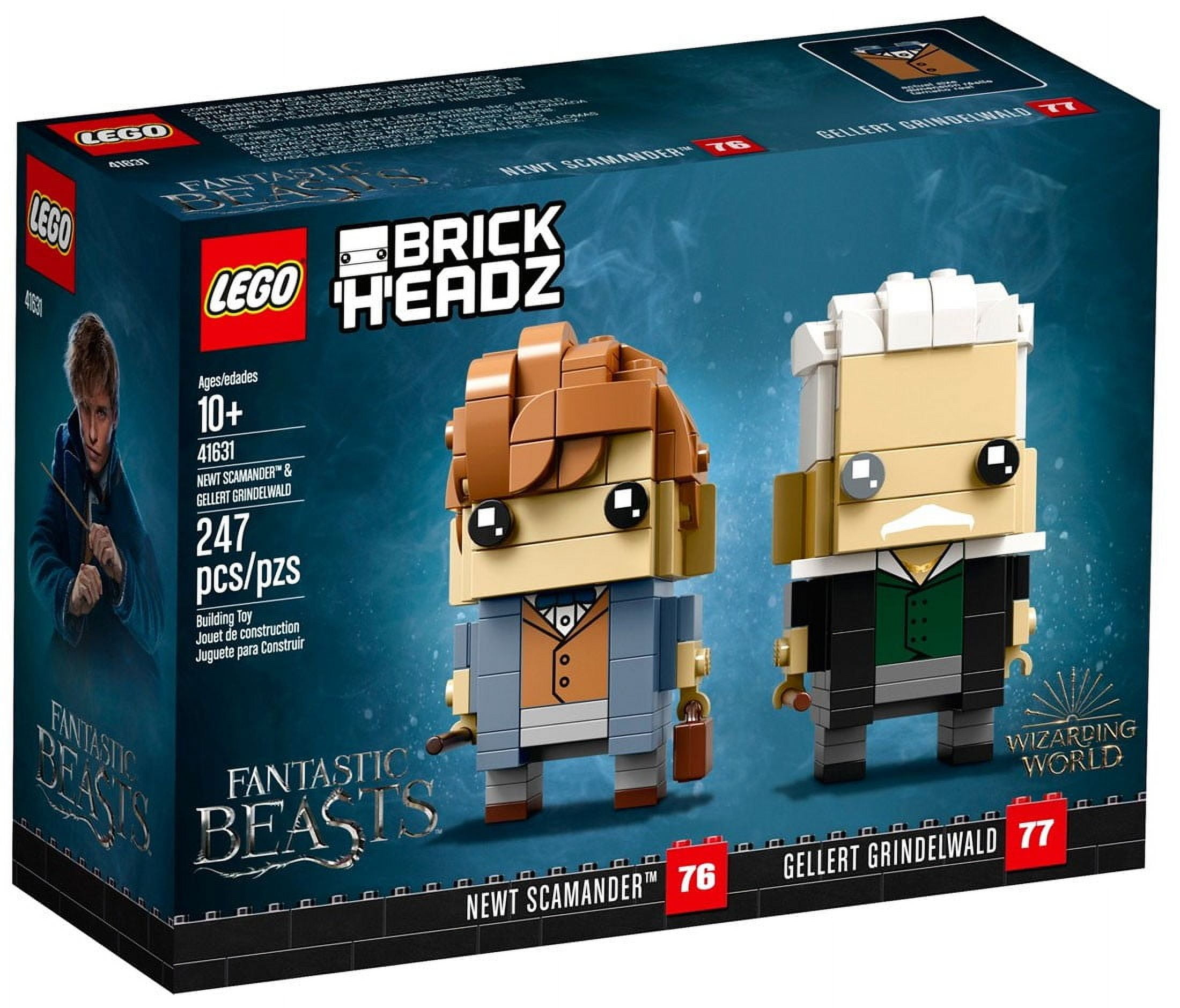 Lego 41631 BrickHeadz Newt Scamander and Gellert Grindelwald New with Box