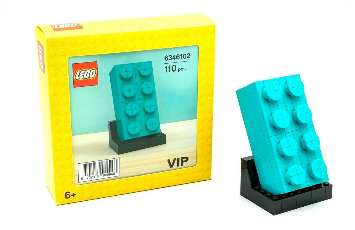 Lego 6346101 VIP Teal Brick Collectors Edition New with Box