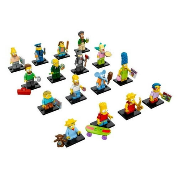 Lego 71005 The Simpson Entire Set of 16 Minifigures (2014)