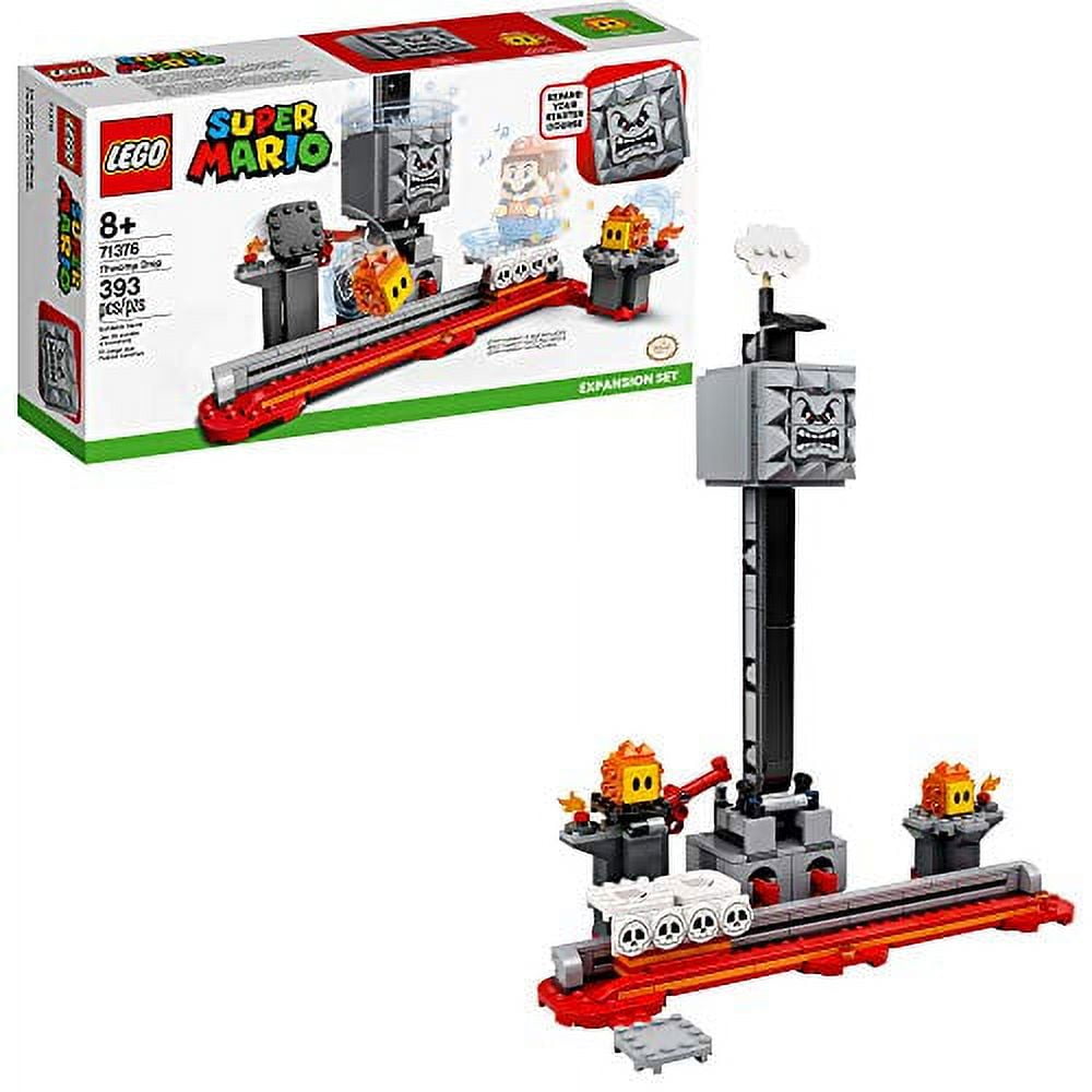 Lego Super Mario Thwomp Drop Expansion Set 71376 with Adventures