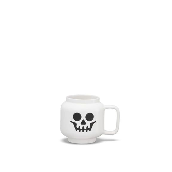 Room Copenhagen LEGO Ceramic Mug, White Skeleton, Small