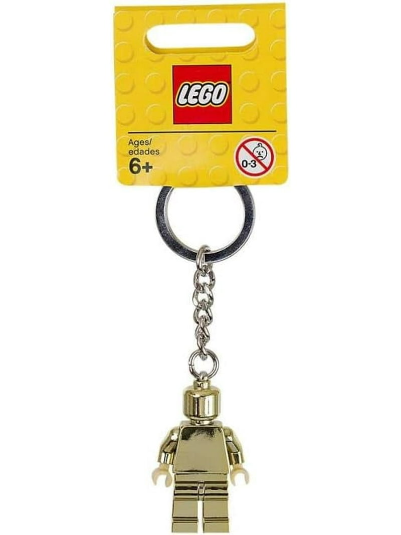Lego 850807 Golden Minifigure Keychain Key Chain - Walmart.com