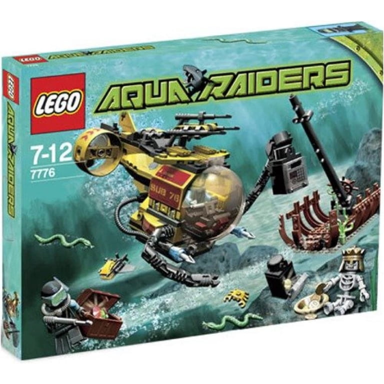 Lego Aqua Raiders Set #7776 The Shipwreck - Walmart.com