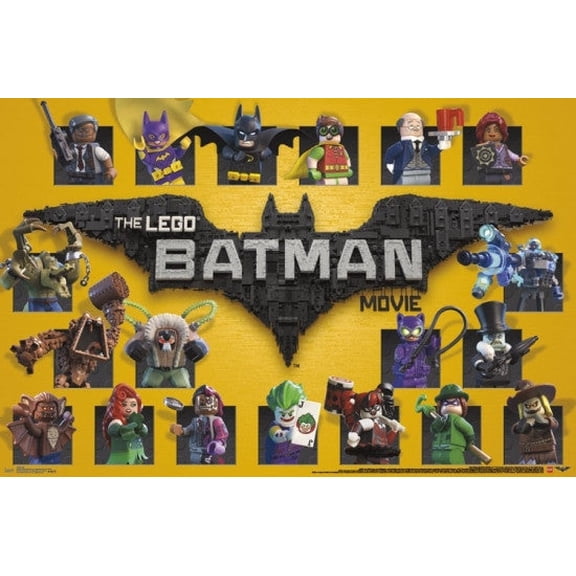 Lego Batman - Grid Poster Print (34 x 22)