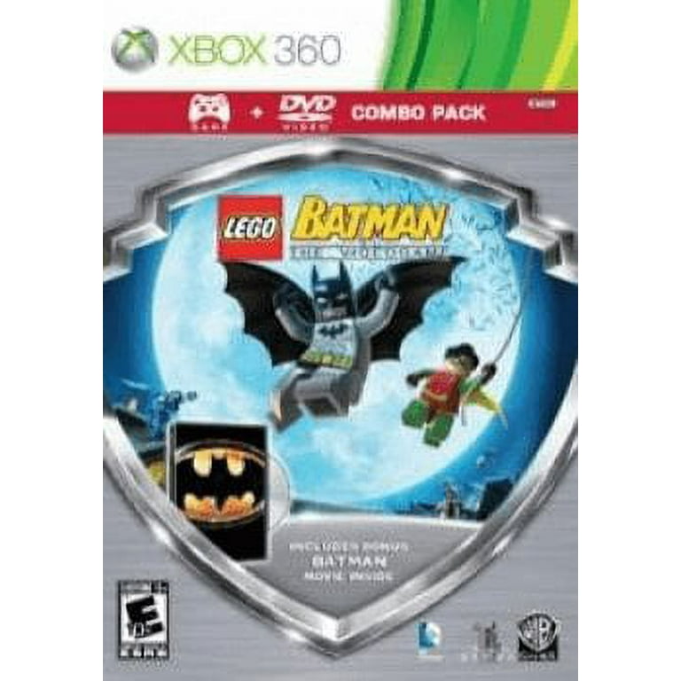 Lot of 2 Games LEGO Batman: The Videogame and Pure, Kinect Adventures Xbox  360