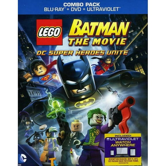 Lego Batman: The Movie DC Superheroes Unite (Blu-ray + DVD)