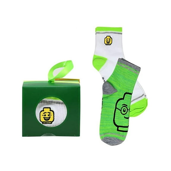 Lego Boys' 2-Pack Crew Socks in Ornament Gift Box
