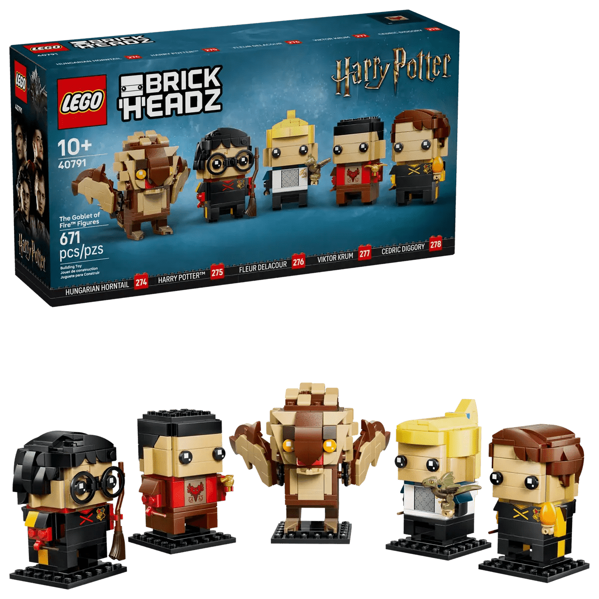 Lego Brickheadz The Goblet of Fire™ Figures #40791 - Walmart.com