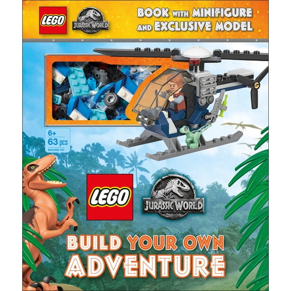 Pre-Owned Lego Jurassic World Build Your Own Adventure: With Minifigure and Exclusive Model [With Legos] (Hardcover) 1465493271 9781465493279