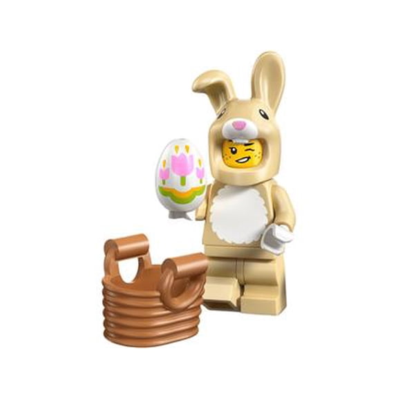 Lego Bunny Costume - Mini Figures Series 28 Animals, Single Mini Figure (Lego 71051)
