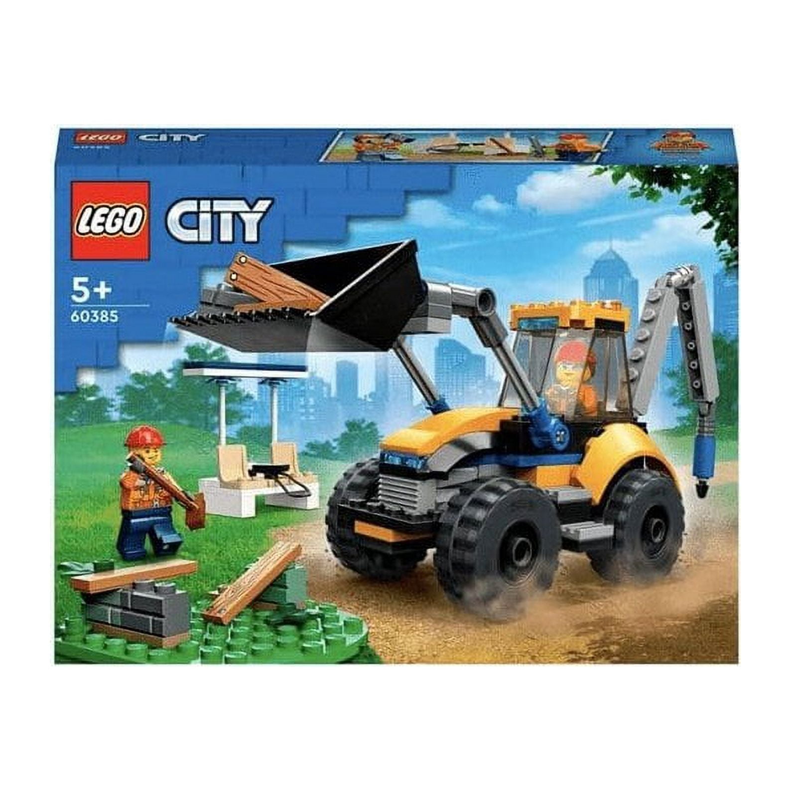 Lego City Construction Digger 60385 Walmart
