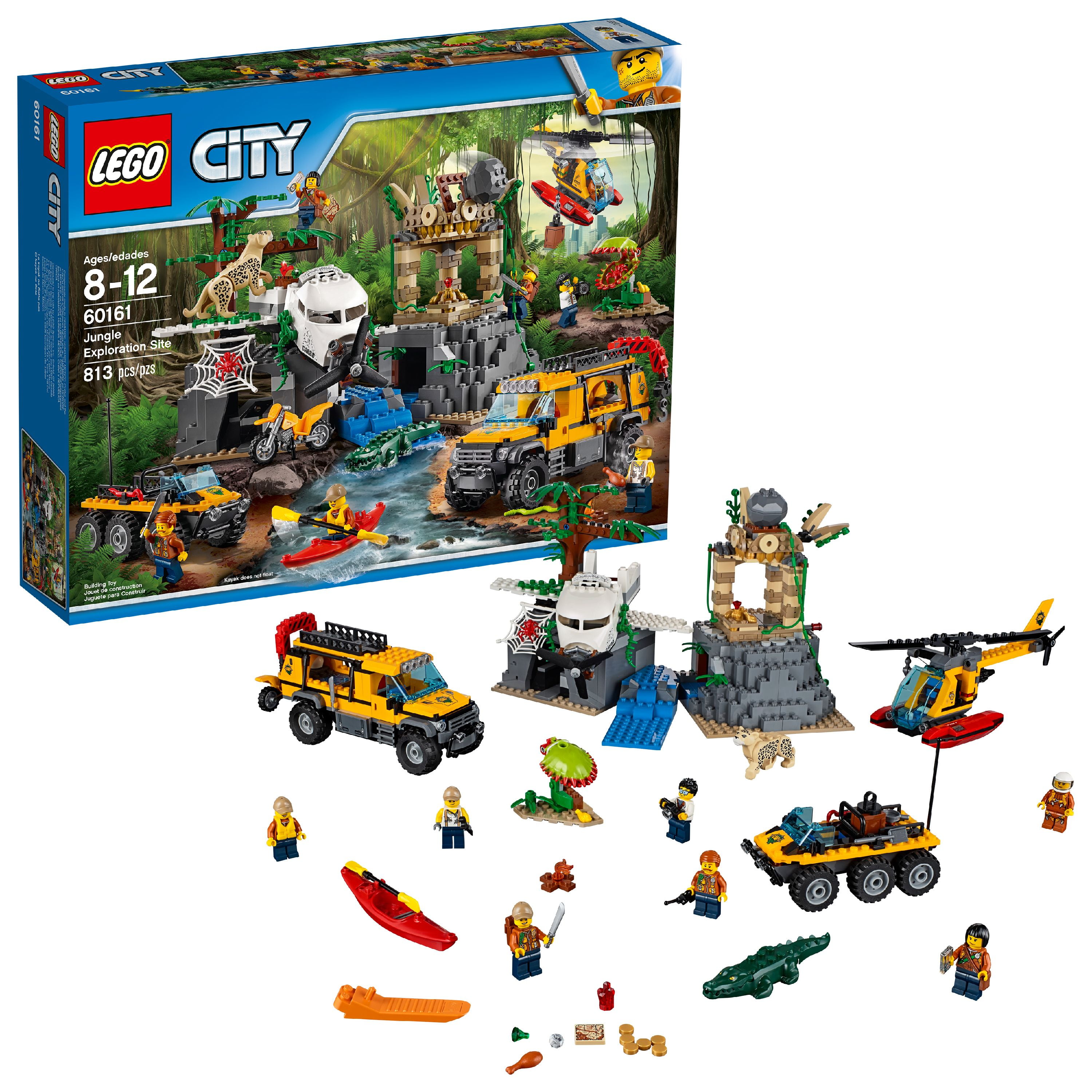 Lego City Jungle Explorers Jungle Site 60161 - Walmart.com