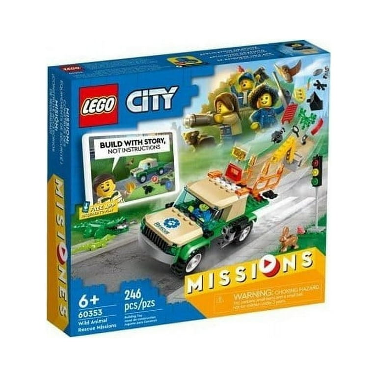 LEGO CITY Wild Animal Rescue Missions 60353 Lego 60353 Lego 2024 Animals