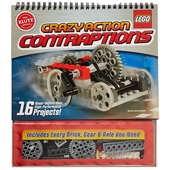 Pre-Owned Lego Crazy Action Contraptions Book Kit (Klutz) Paperback