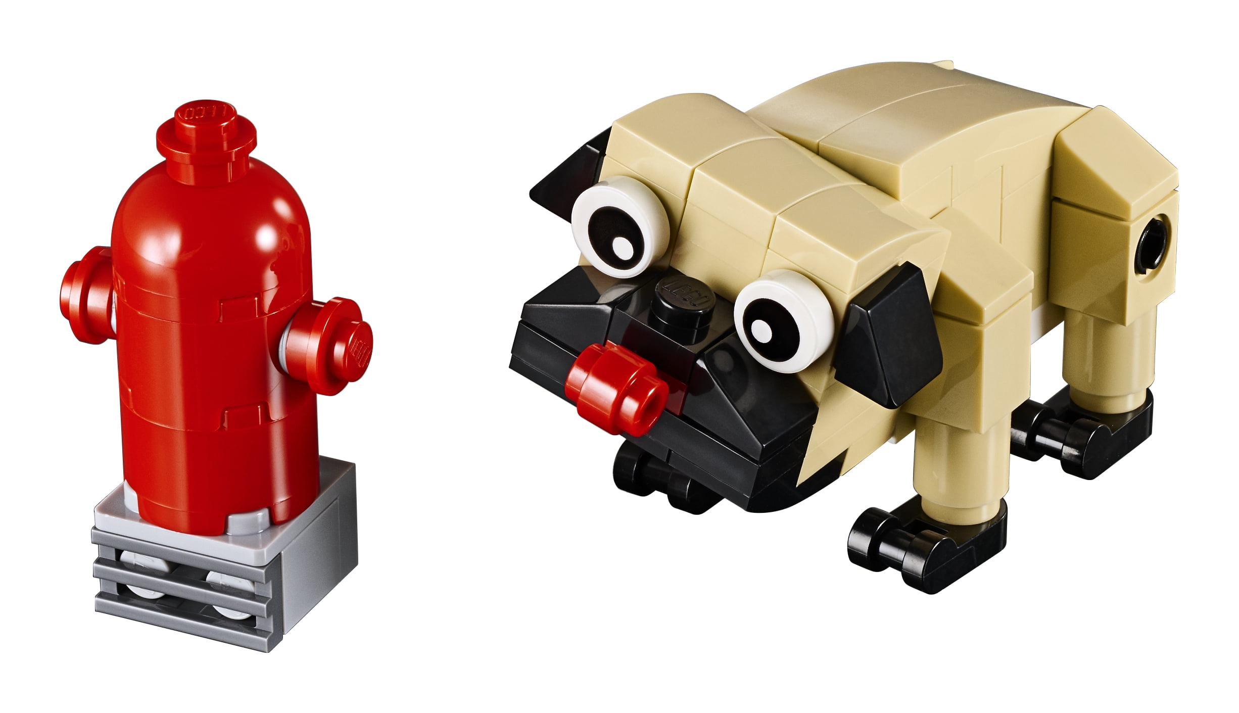Cute pug lego hotsell