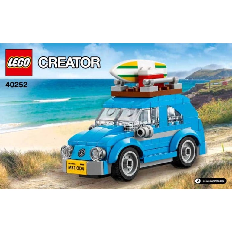Lego Creator 40252 Mini VW Beetle Building Kit Model Toy - Walmart.com