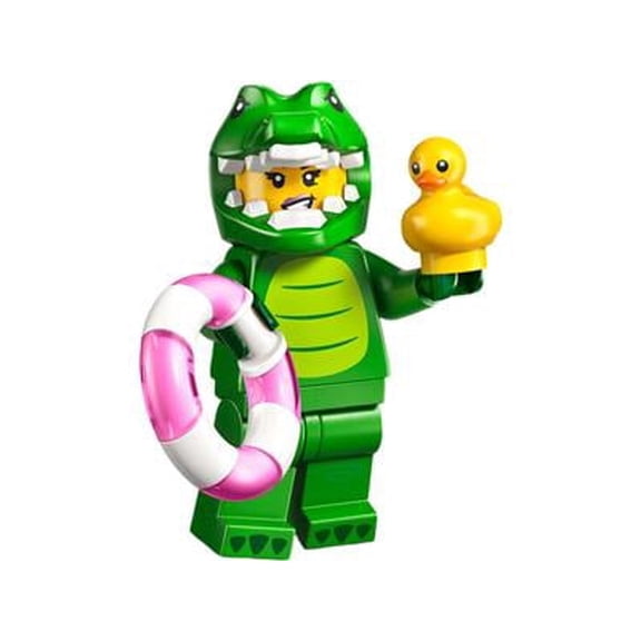 Lego Crocodile Costume - Mini Figures Series 28 Animals, Single Mini Figure (Lego 71051)