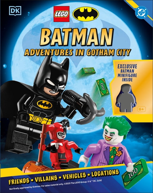Lego DC Batman Adventures in Gotham City: With Exclusive Minifigure, (Paperback)