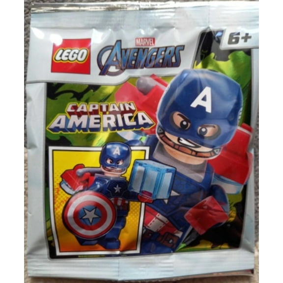 Lego DC Comics 6 Age and Up Captain America Minifigure Lego