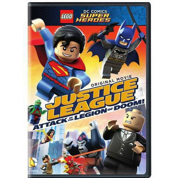 Lego DC Super Heroes: Justice League: Attack Of The Legion Of Doom! (DVD) (Walmart Exclusive)