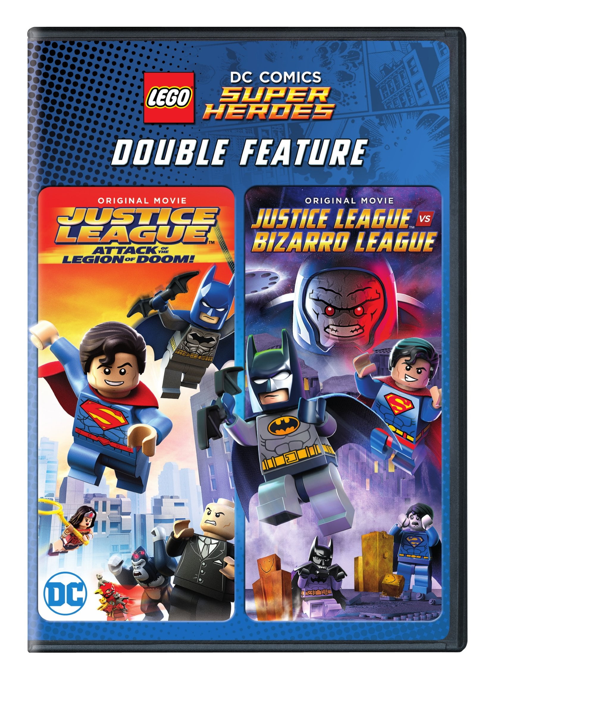 LEGO DC Super Heroes Justice League Attack of the Legion of Doom LEGO DC Comics Super Heroes Justice League vs Bizarro League D DVD