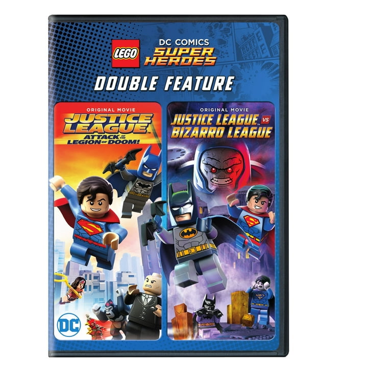LEGO DC Super Heroes Justice League Attack of the Legion of Doom LEGO DC Comics Super Heroes Justice League vs Bizarro League D DVD Walmart