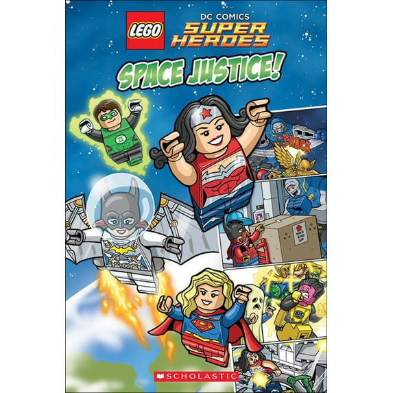 Lego DC Super Heroes: Space Justice! (Hardcover)