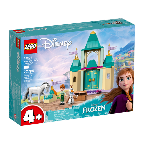 Lego Disney : Anna and Olaf's castle fun 108 bricks 43204