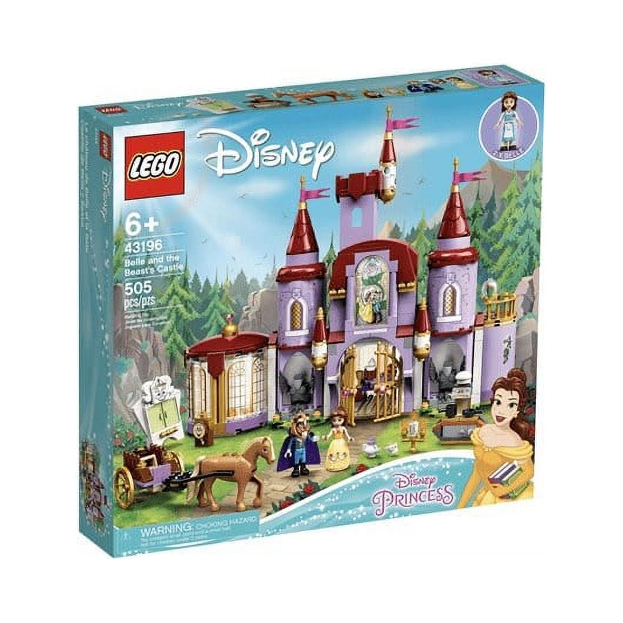 LEGO®43196 - Le château de la Belle et la Bête - LEGO® Disney Princess