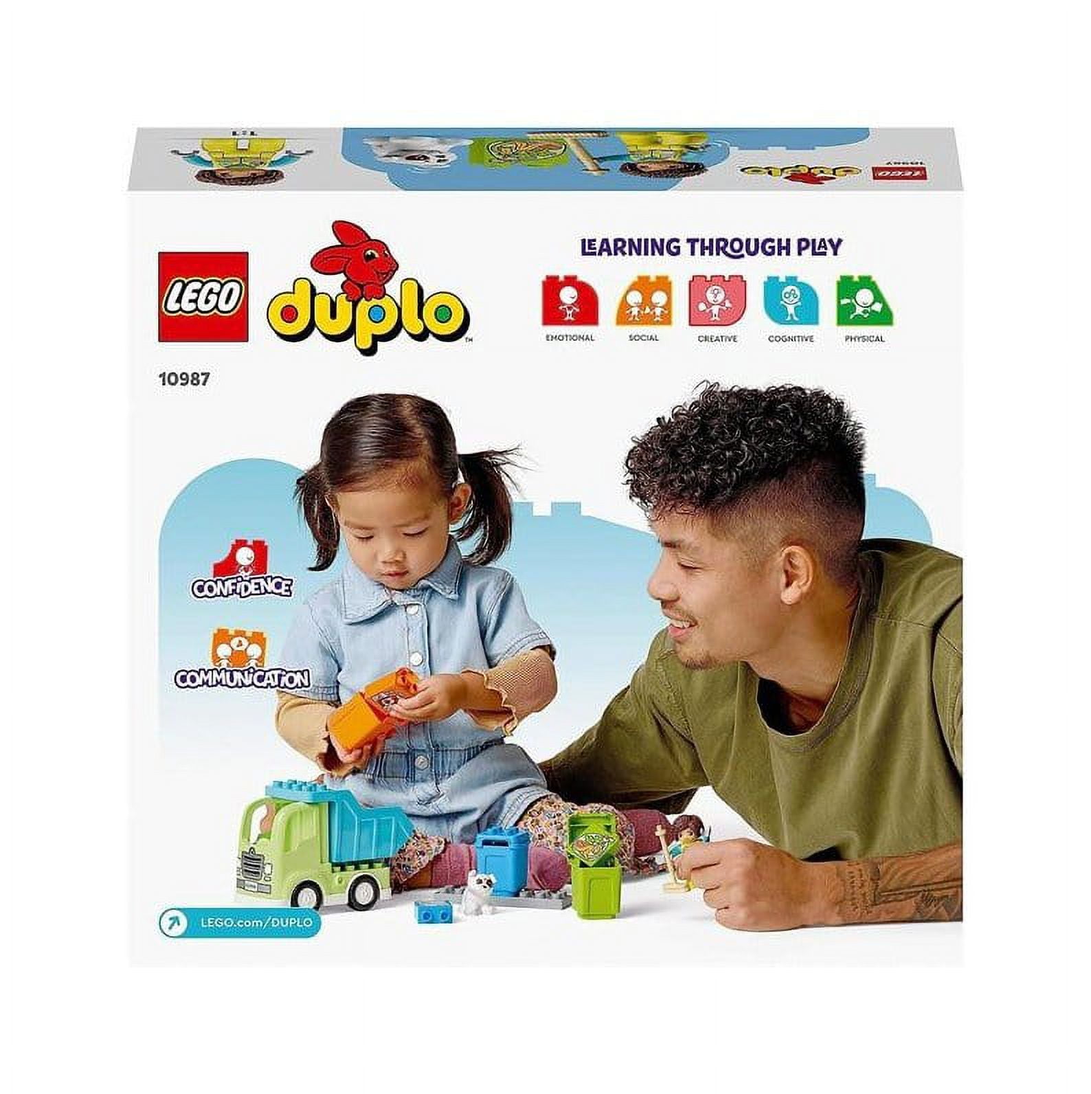 LEGO® DUPLO® Town Recycling Truck 10987 - Educational Toy Building Set ...