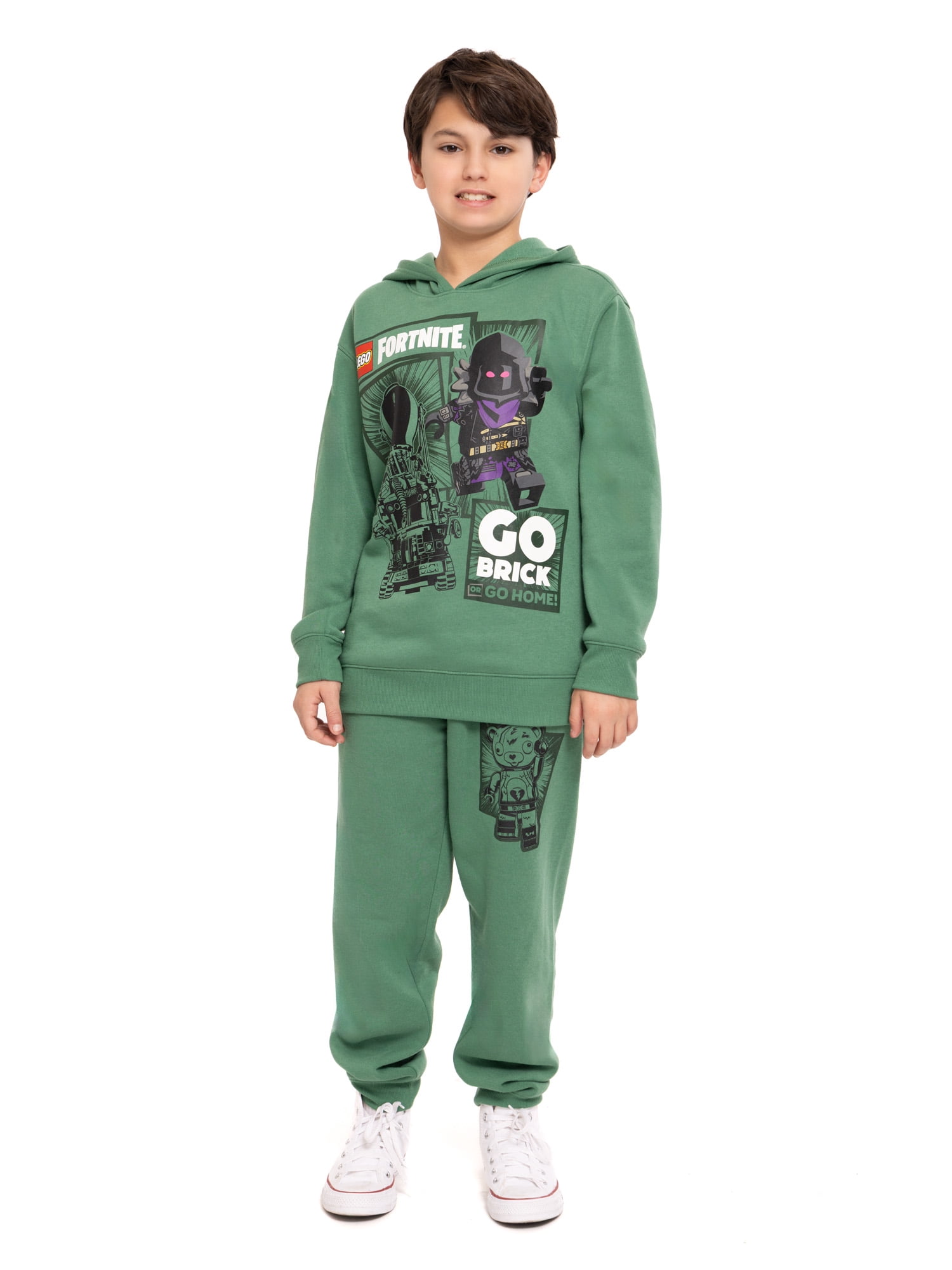 LEGO® Fortnite Boys Long Sleeve Graphic Hoodie and Joggers Set, 2-Piece, Sizes 4-12