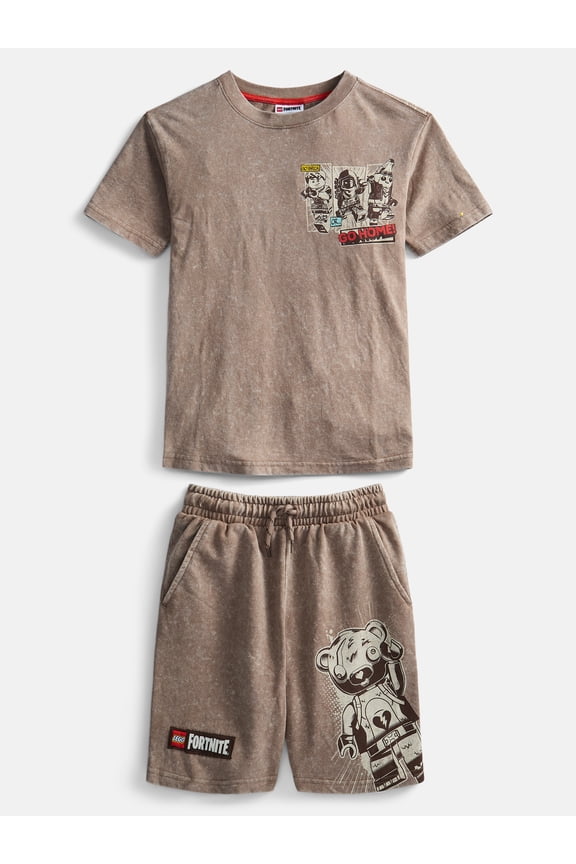 LEGO® Fortnite® Boys Graphic Tee and Short Set, 2 Piece, Sizes 4-16