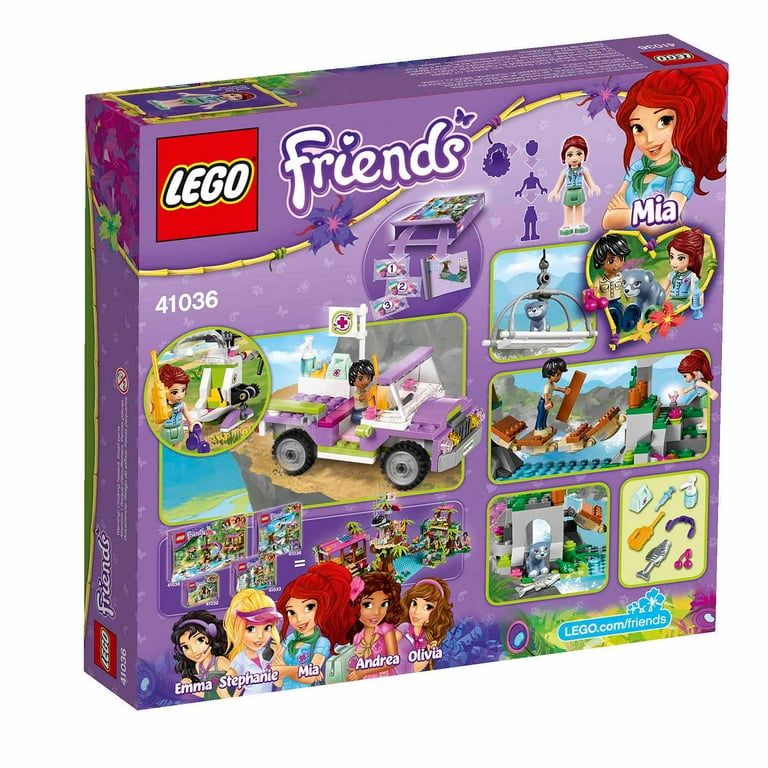LEGO Friends Jungle Bridge Rescue 41036 Building Set - Walmart.com