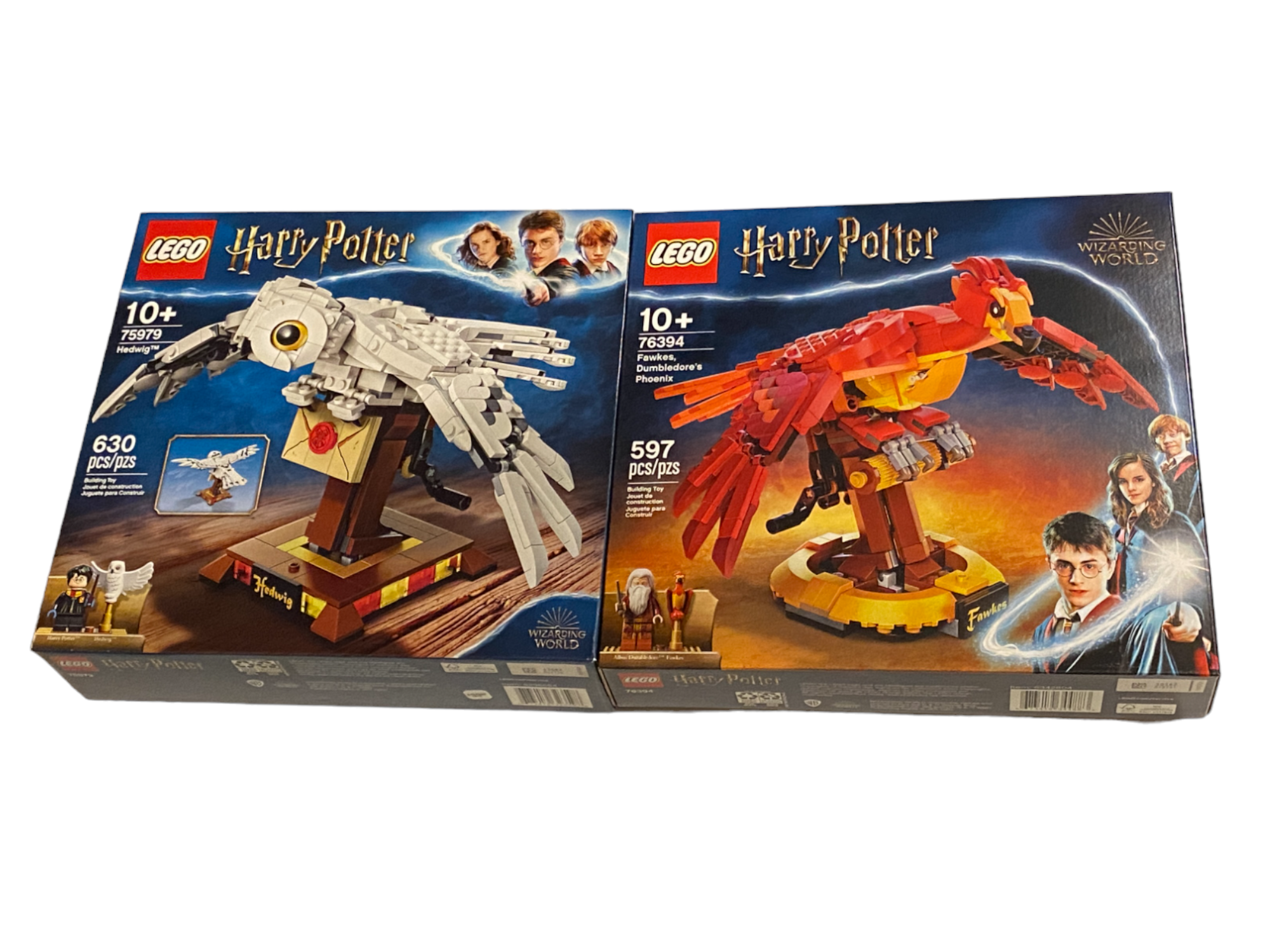 Lego Harry Potter Hedwig (75979) & Fawkes (76394)Dumbledore's