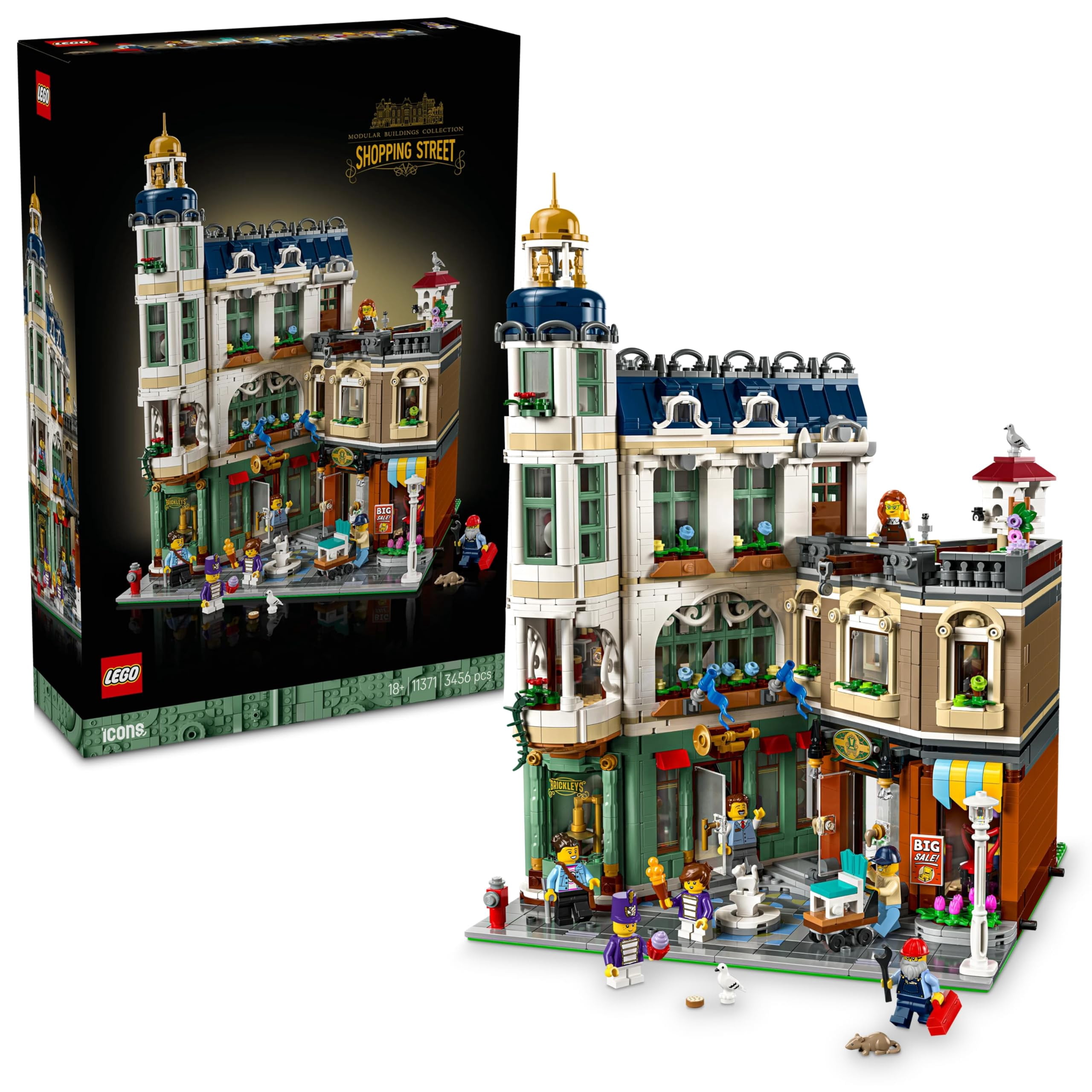 Lego Icon 11371 Shopping Street Distribution Limited Product Genuine Domestic Distribution