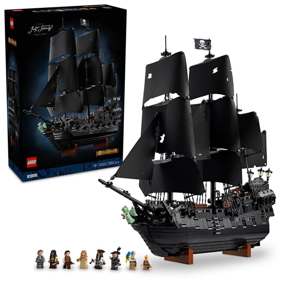 Lego Icon Captain Jack Sparrow Pirate Ship Limited Distribution Product 10365 Domestic Distribution