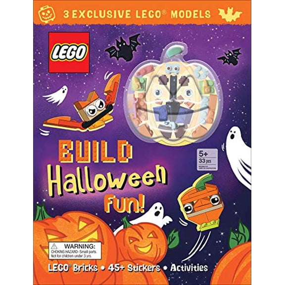 Pre-Owned Lego Books: Build Halloween Fun (Paperback) 0794447163 9780794447168