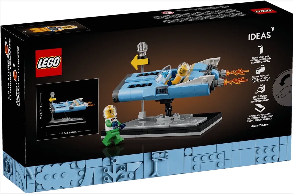 LEGO Ideas Flying Moon Car (40789) - Walmart.com