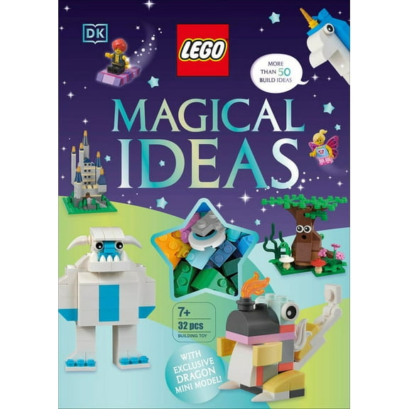 Lego Ideas: LEGO Magical Ideas : With Exclusive LEGO Neon Dragon Model (Mixed media product)