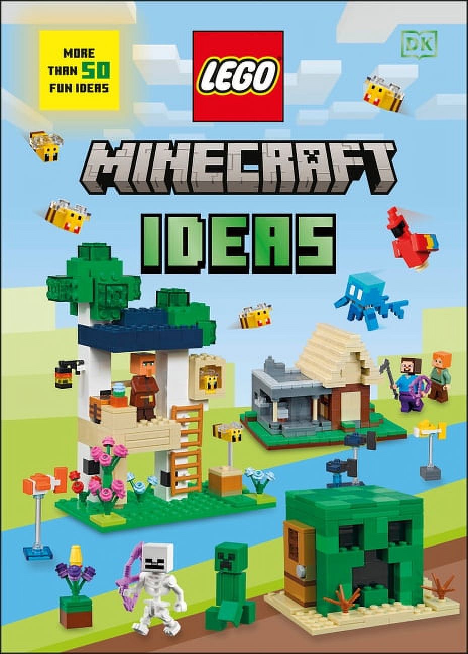 Lego Ideas LEGO Minecraft Ideas Library Edition Without Mini Model Hardcover Walmart