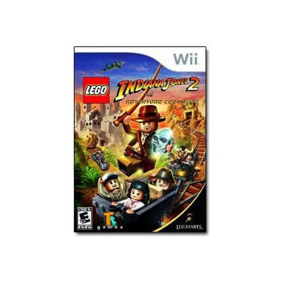 LEGO Indiana Jones 2 The Adventure Continues Nintendo Wii Action & Adventure, Parental Controls, Video Game
