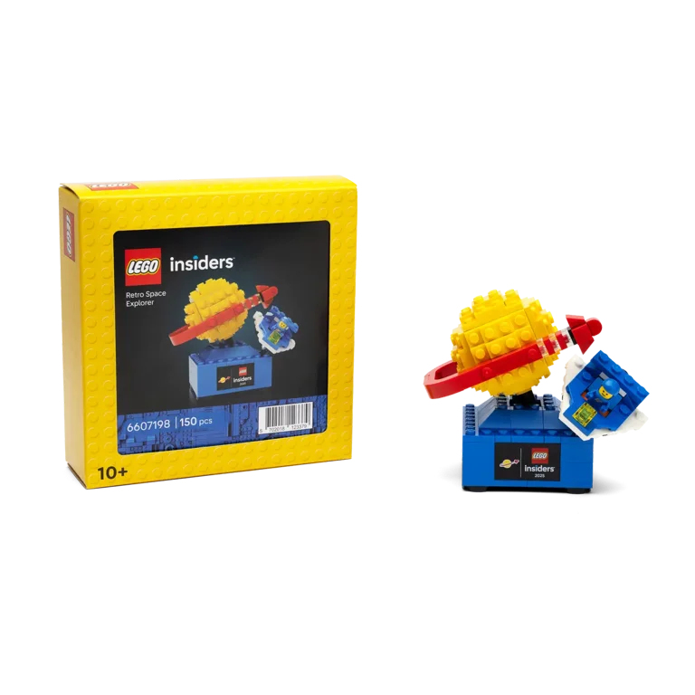 Lego Insiders Retro Space Explorer 6607199 - Walmart.com