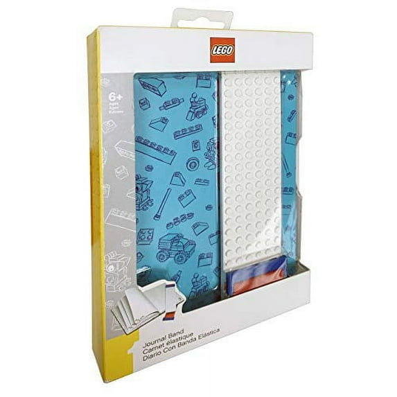 Lego Journal With Band, Blue
