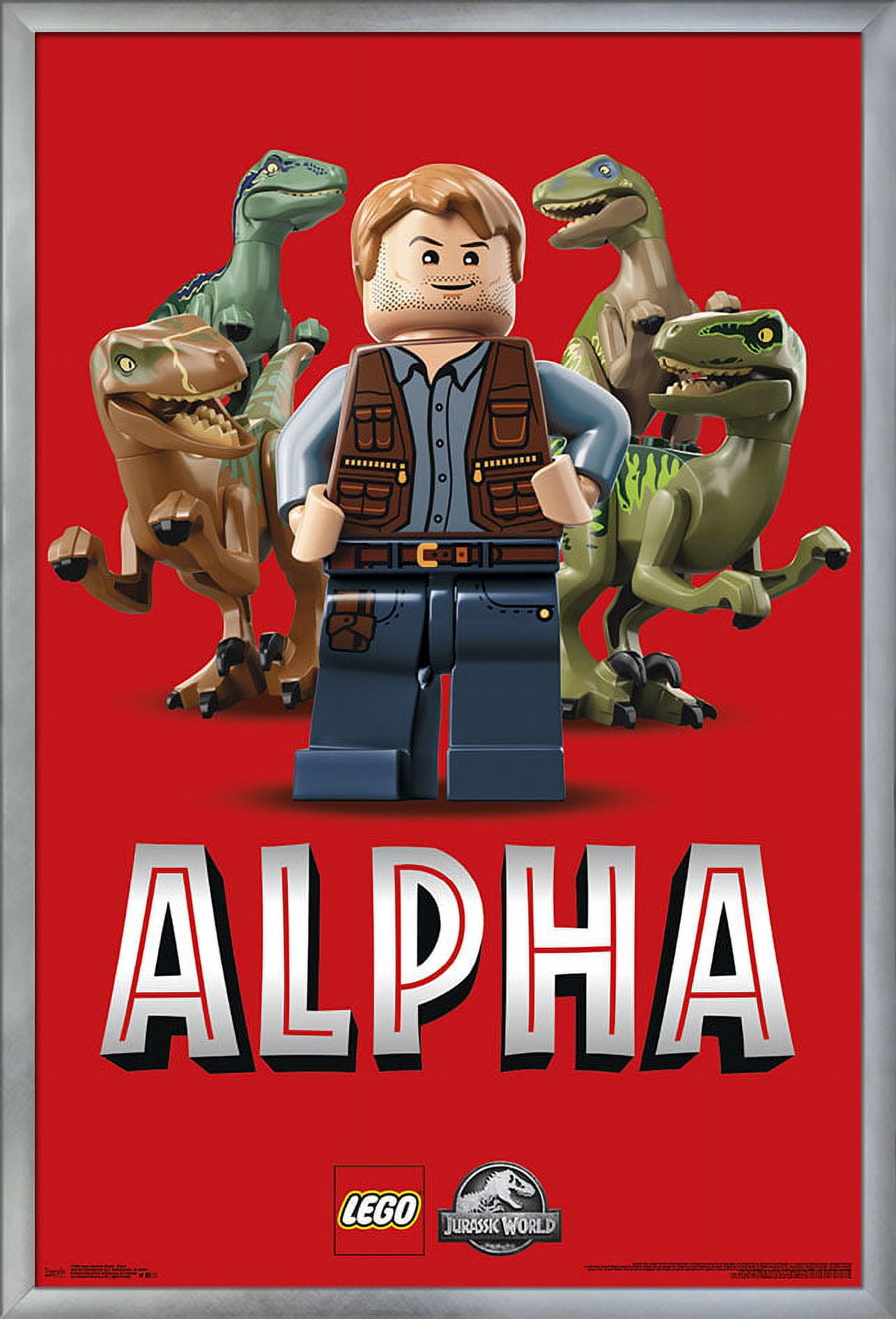 LEGO Jurassic World - The Alpha - Free Play (1080p60fps) 