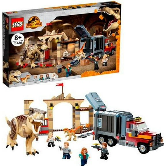 Lego Jurassic World T.Rex and Atrociraptor Dinosaur Escape 76948